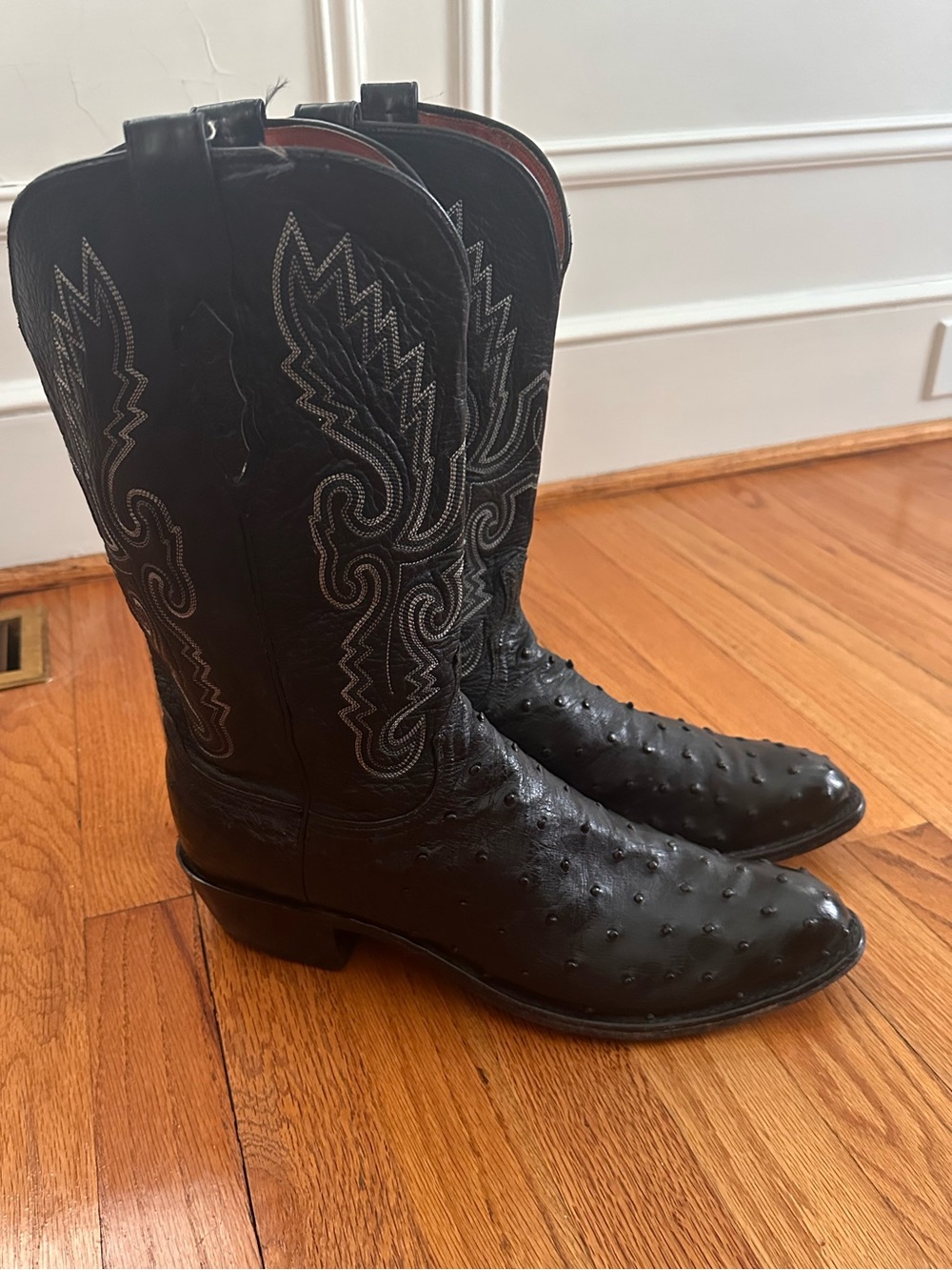 Lucchese Ostrich Boots
